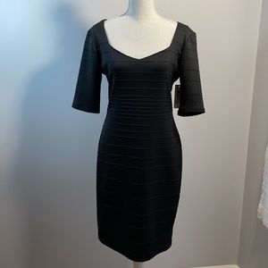 NET Bisou Bisou Black Bodycon Dress